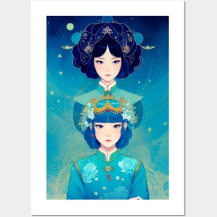 Reincarnated Asian girl Posters and Art